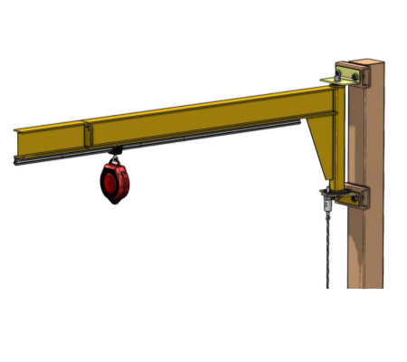 Potence rotative EN795-D en 3D Image